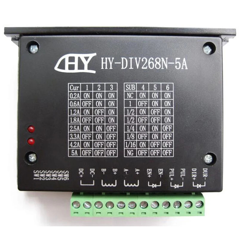 TB6600 0.2-5A CNC controller ,stepper motor driver nema 17,23, tb6600 Single axes Two Phase Hybrid stepper motor for cnc