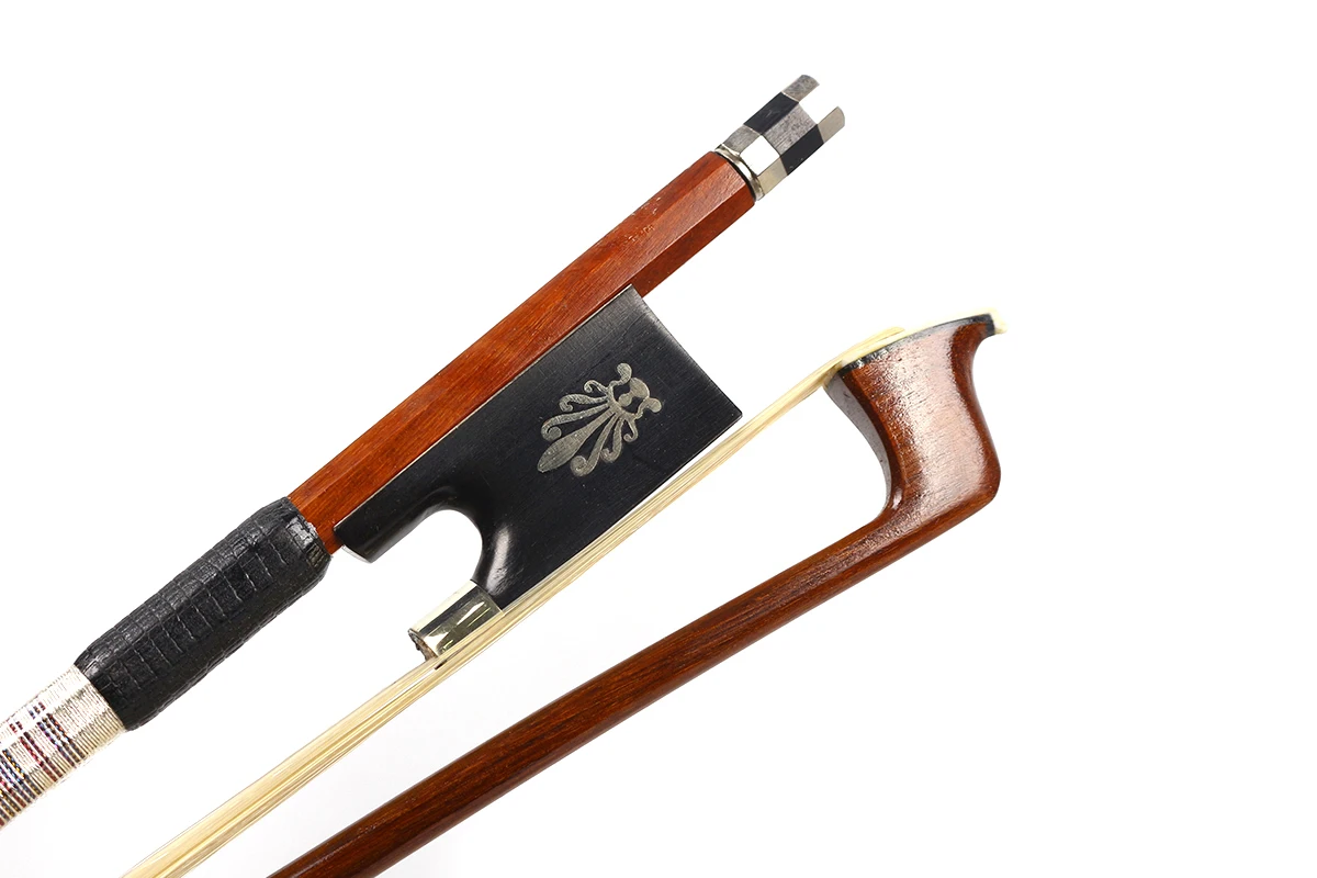 

Yinfente 4/4 Violin Bow Brazil wood Bow Stick Ebony Frog Goog Balance AAA Horsetail