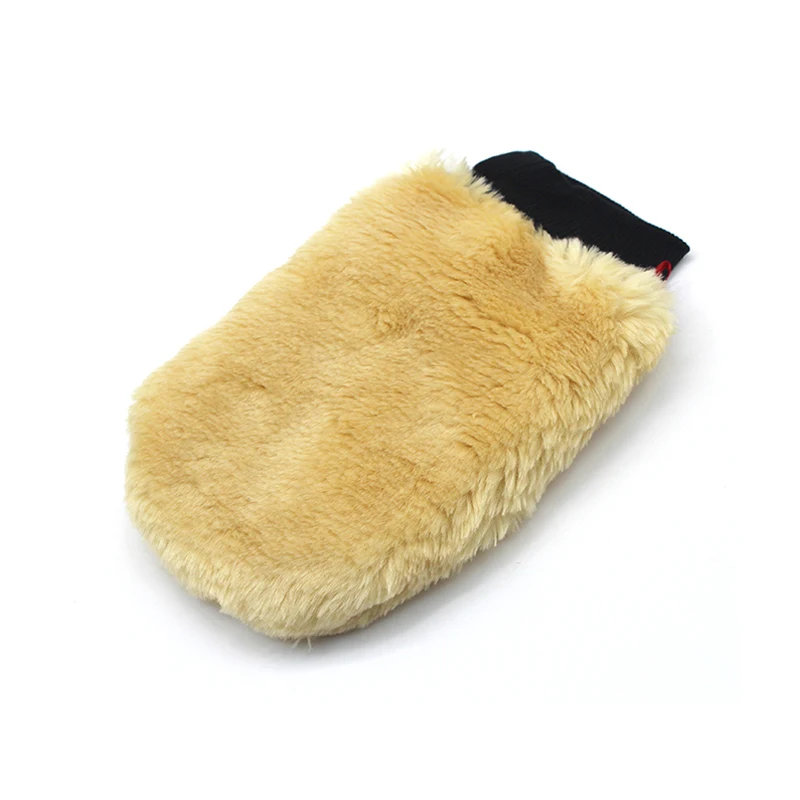 Guantes de lana suave para lavado de coche, cepillo de limpieza de microfibra de felpa, guante de lavado de coche, toalla, cepillos de detalles,
