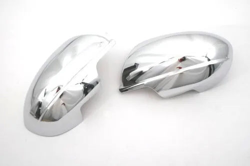 Chrome Side Door Mirror Cover Trims For Mazda 2 / Demio 08-12