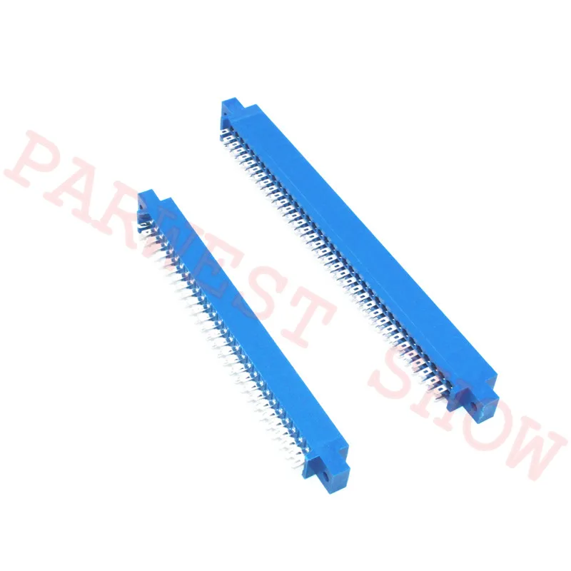 Free shipping 2PCS/Lot 28pin Blue Female Jamma Edge Connector for Arcade game machine kits/arcade Jamma Machine parts(28pin*2)