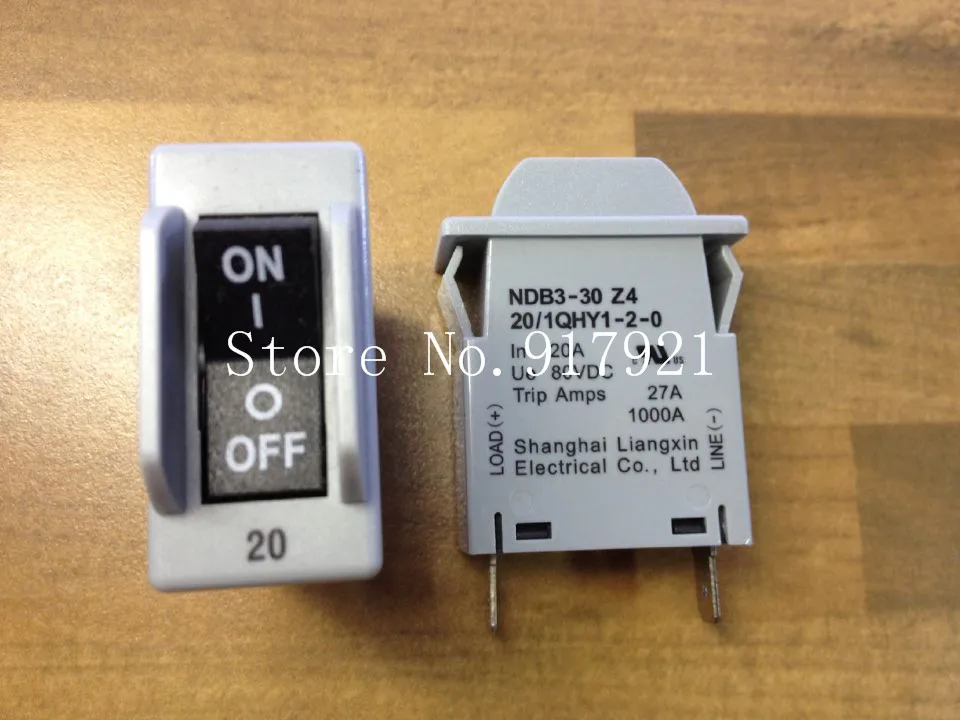 [ZOB] Nader NDB3-30 Z420/1QHY1-2-0 20A 80VDC longsure breaker  --10PCS/LOT