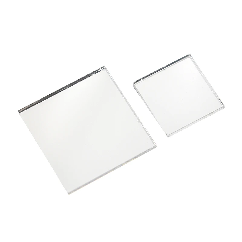 100PCS Glass Mirror Mosaic Small Square Tiles Bulk DIY Craft Supplies Decoration Artwork Handmade Materials
