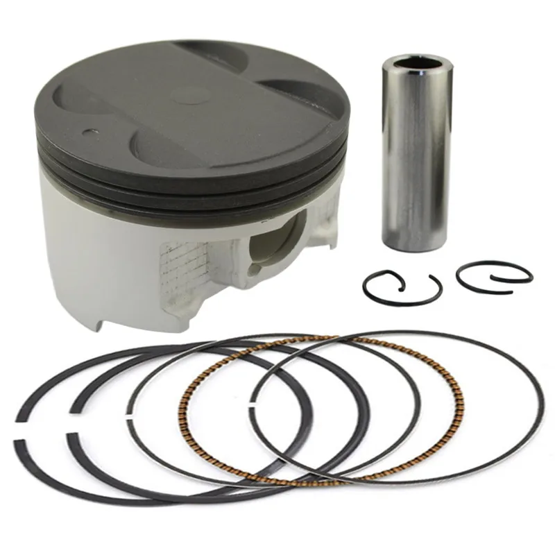 AHL STD +25 +50 +75 +100 83mm 83.25mm 83.5mm 83.75mm 84mm Motorcycle Piston & Ring Kit For Yamaha YP400 YP Majesty 400