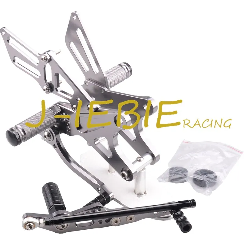 

CNC Racing Rearset Adjustable Rear Sets Foot pegs Fit For Yamaha YZF R1 2009 2010 2011 2012 2013 2014 TITAINUM