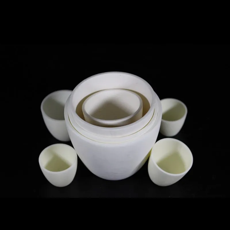 Alumina ceramic crucible / diameter*height=7.5*1.8 / Special crucible for thermal analysis instrument