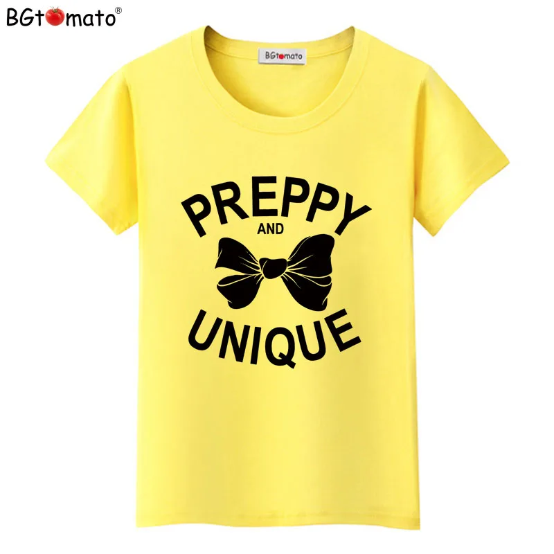 

BGtomato T shirt New arrival tshirt women Hot sale summer top tees Short sleeve casual shirt women