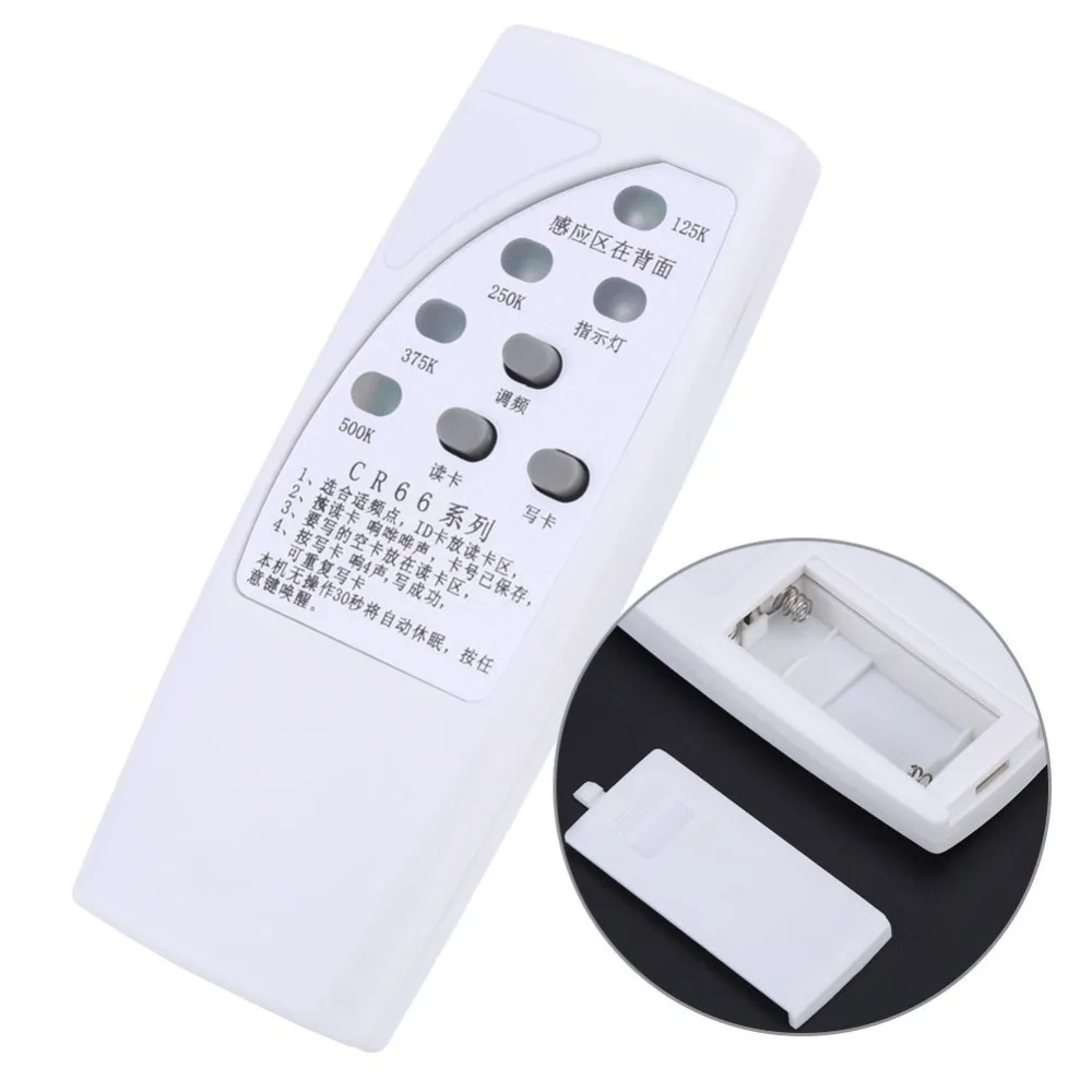 Handheld RFIDCard Reader Writer 125/250/375/500KHz Copier Duplicator Rewritable ID Tags Programmer EM4305 T5577 Keyfobs