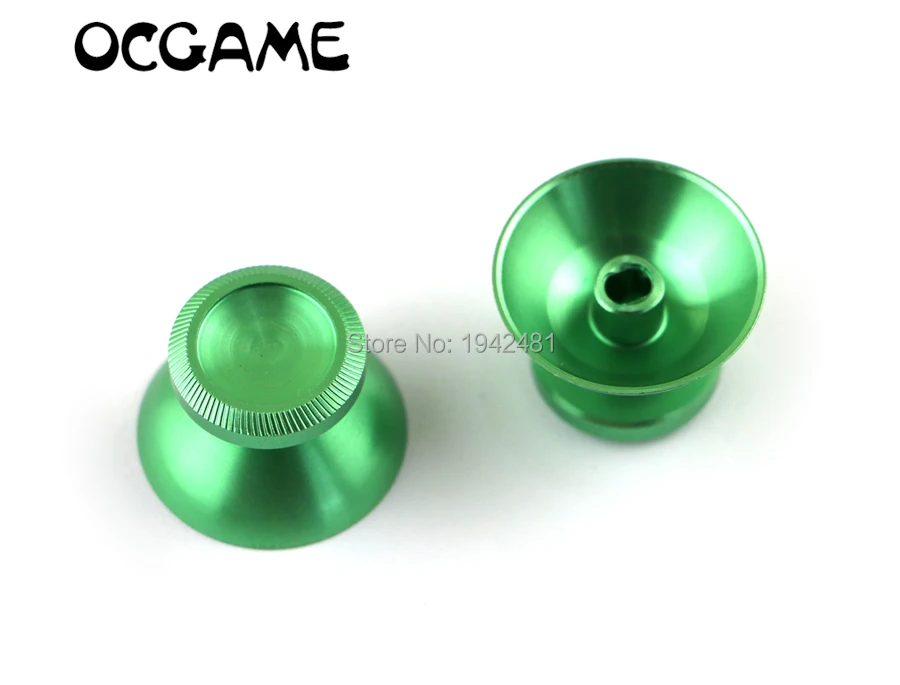 1set Aluminum Metal Analog Joystick thumb Stick grip Cap Replacement Repair Parts for Microsoft Xbox 360 Gamepad Controller
