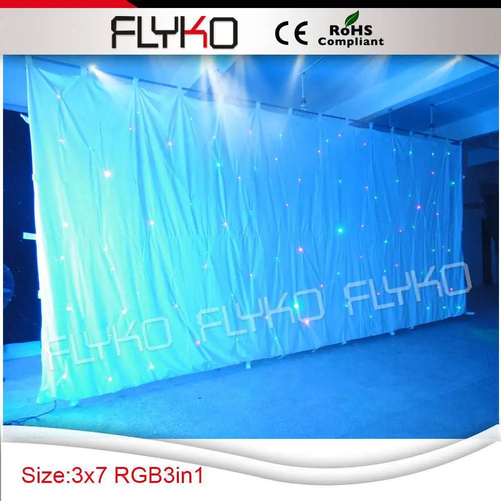 

Free Shipping 3*7m wedding decorative backdrop curtain