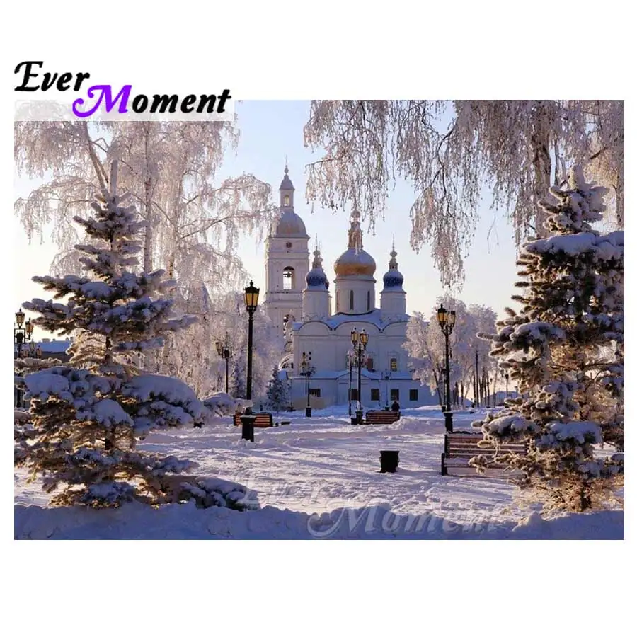 Ever Moment Diamond Painting Scenery 5D DIY Full Square Round Drills Cross Stitch Home Decorations Diamond Embroidery ASF1320