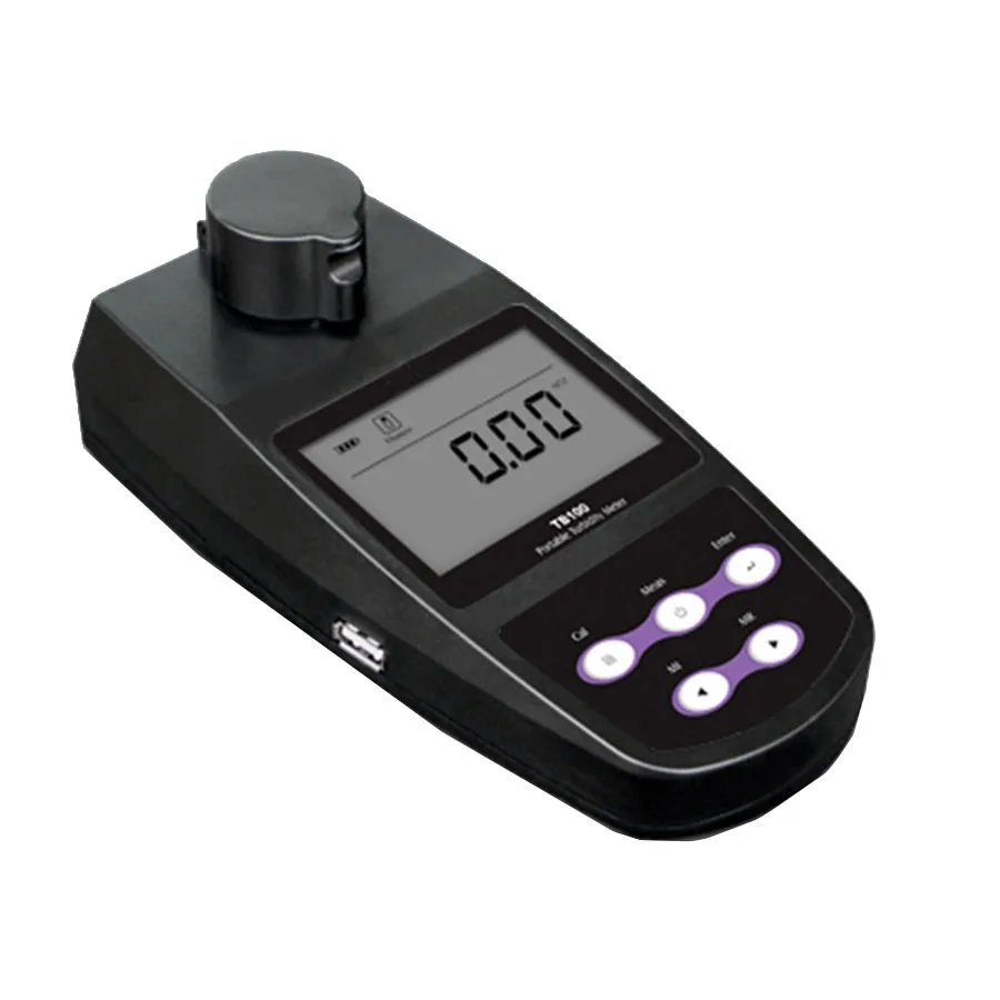 BANTE TB100 مقياس التعكر الرقمي المحمول جهاز اختبار التعكر محلل التعكر مع وحدات التعكر بإخراج USB NTU FNU EBC ASBC