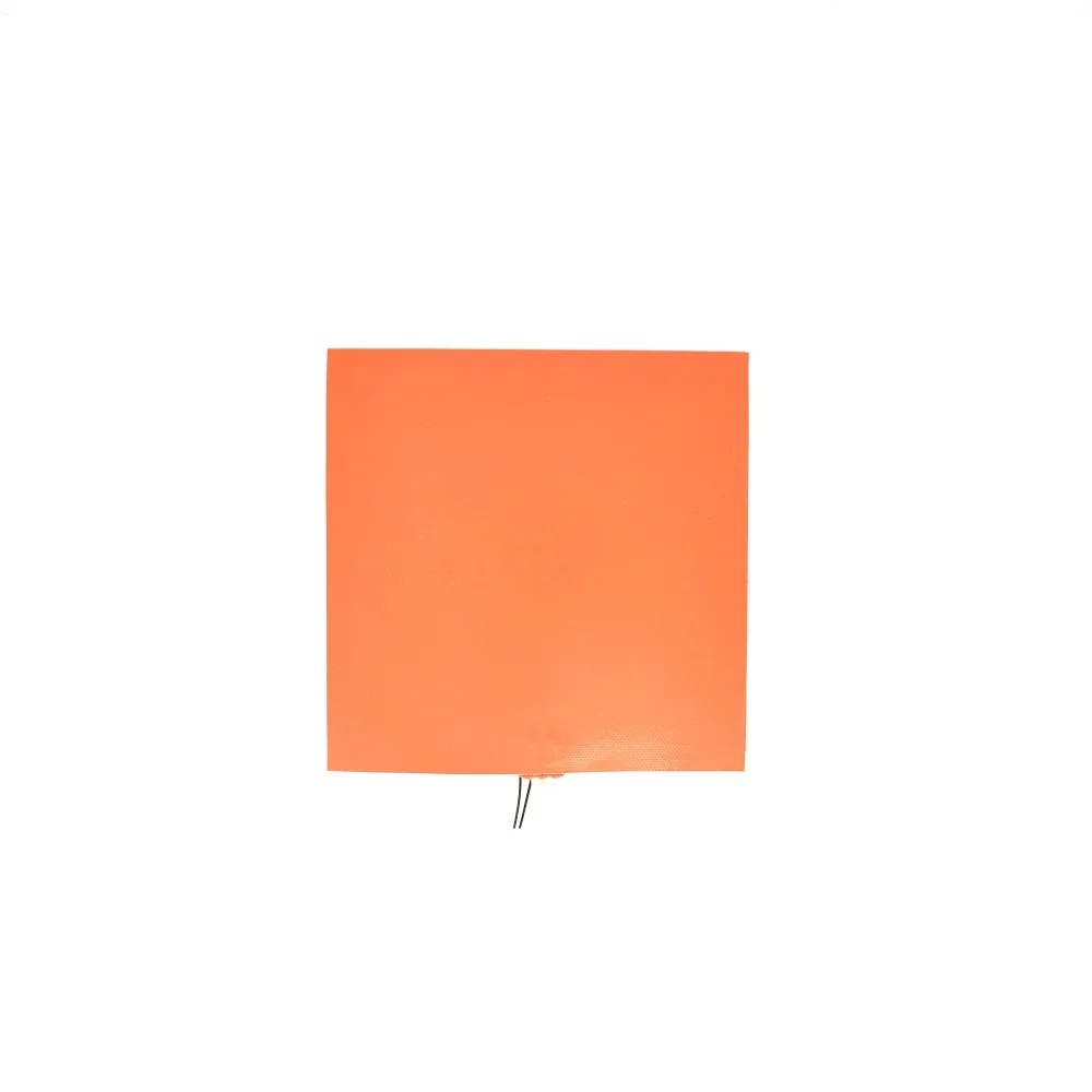 12V 200mm 150W Square Silicone Rubber Flexible Heater Pad