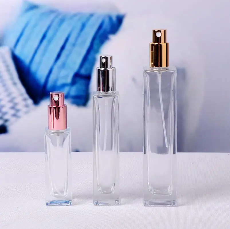 

2017 New 30ml Transparent Glass Refillable Packaging Bottles Empty Refillable Perfume Spray Bottle