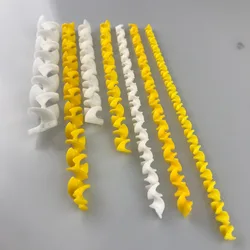 50PCS/Lot Spiral Static Mixer Section Solvents Adhesives Inline Pipe Mixer Elements