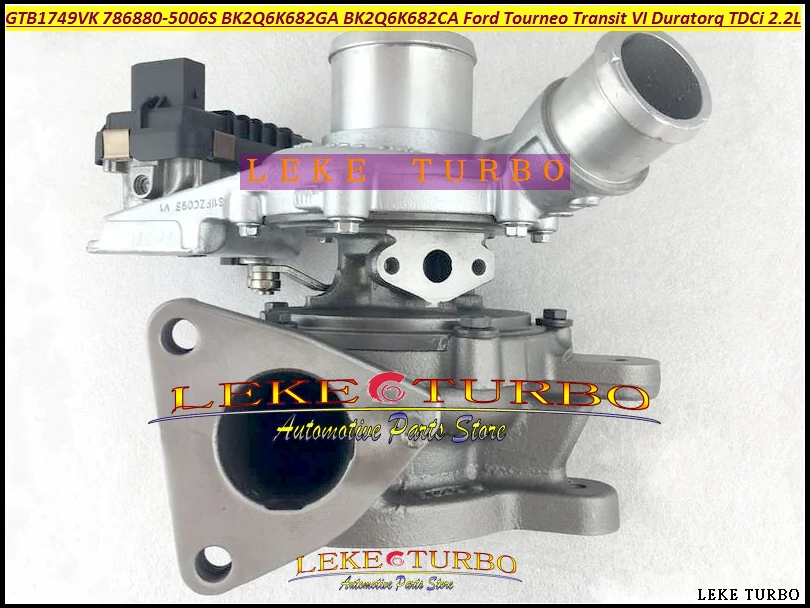 GTB1749VK 786880 786880-9006S 786880-0006 786880-6 BK2Q6K682GA BK2Q6K682CA 1741779 Turbocharger For Ford Tourneo Duratorq Euro-5