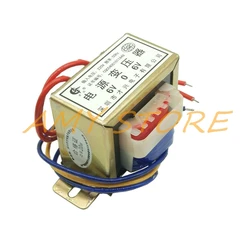 EI57*30 AC6V/9V/12/15/18V/24V/30V/36V/110V/220V Out 20W EI Ferrite Core Input 220V 380V 50Hz Vertical Electric Power Transformer