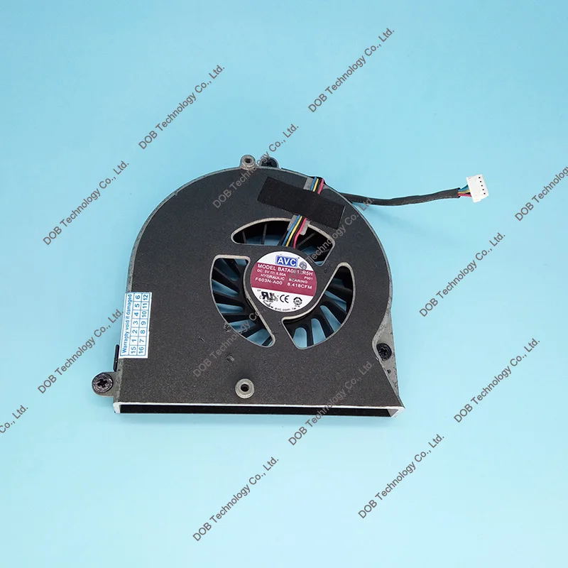 GPU Cooling Fan Notebook cooler For Dell Alienware M17X R2 M17XR2 Left side BATA0812R5H F603N KSB0705HA 8J03 Laptop