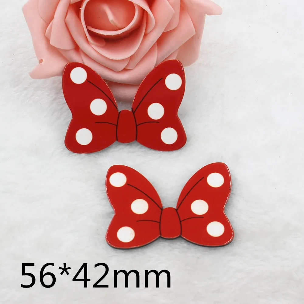 10pcs/lot  flat back resin kawaii DIY planar resin bow resin cabochons accessories