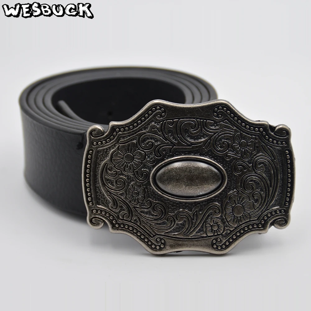 WesBuck Brand Hot Sale Belt Buckle Metal New Western Men Women Belt Buckles
