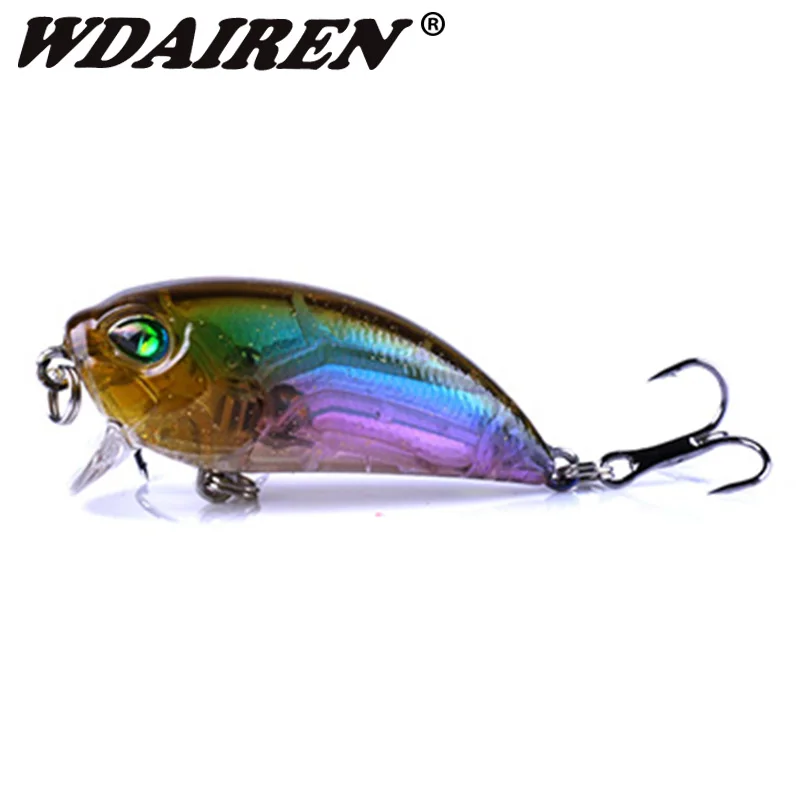 

1Pcs Fishing baits 8g 5cm Hard bait Bass Wobblers Spinner artificial Fishing Lures Crankbait isca Pesca fishing tackle peche