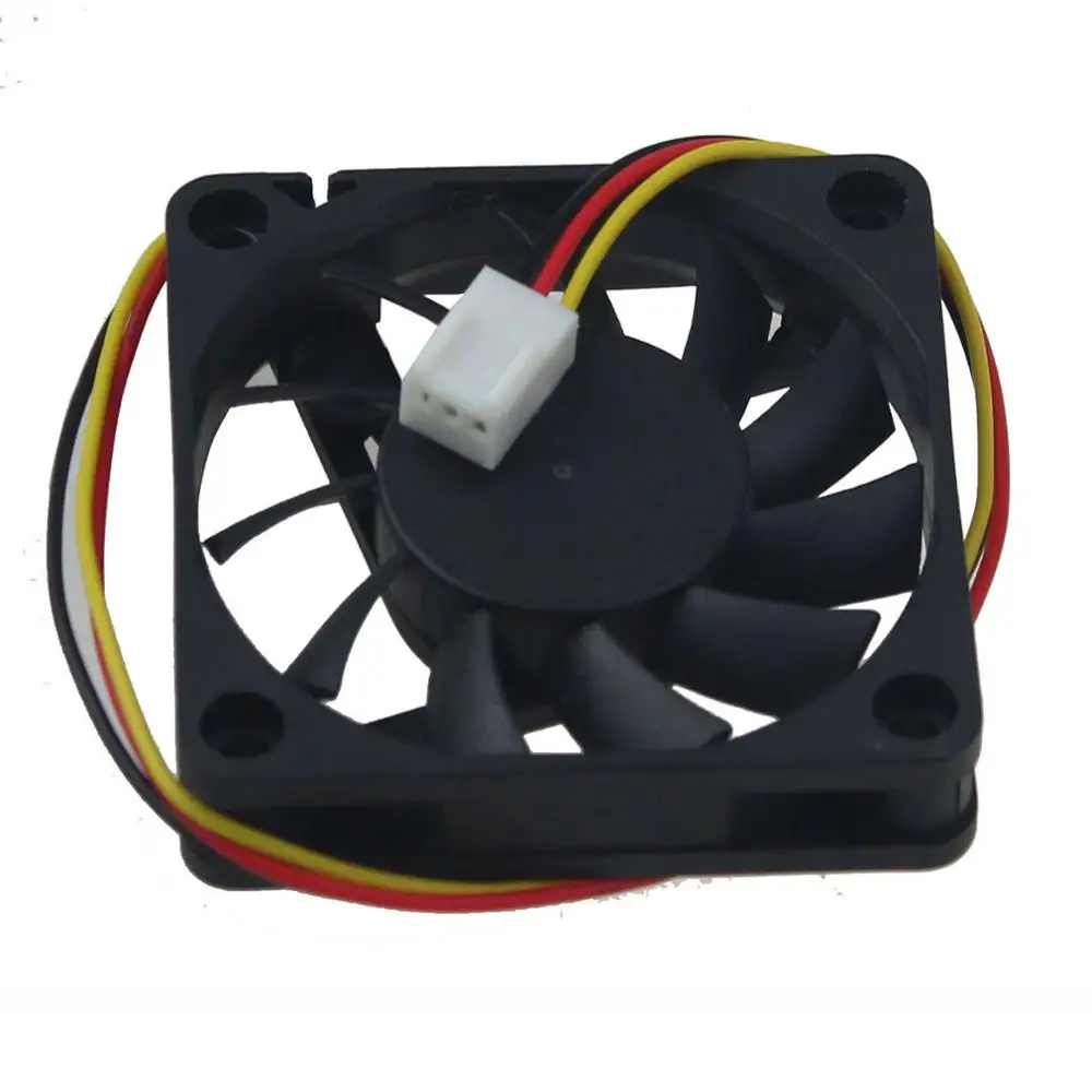 150PCS Gdstime 60mm 12V 3Pin 60x60x10mm Computer Cooler Ventilation Cooling Fan