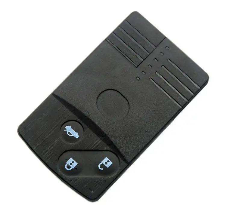 

3 Button Smart Remote Key Shell Case For Mazda M3 M6 M2 M5 MX-5 MX-7 RX-8 With Insert Small Blade Fob Key Blank Cover 5PCS/lot