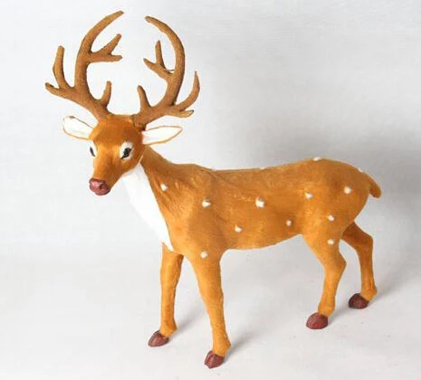 vivid deer decoration, deer toy for children or Christmas decoration