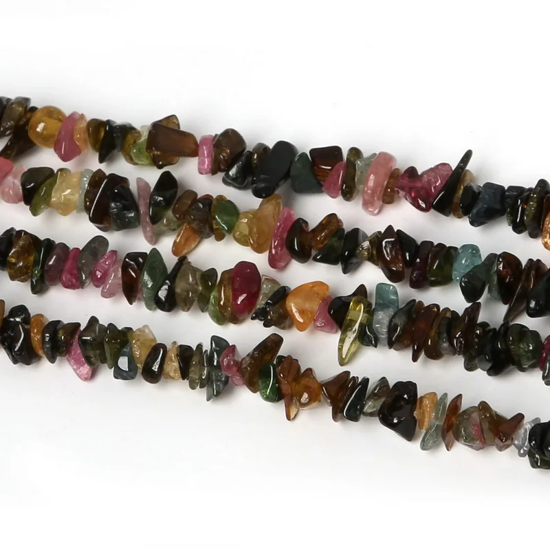 3-5mm Natural Chips Red Loose Bead Agates Apatite Howlite Olivine Coral Amazonite Stone Beads For DIY Bracelet Jewelry Making