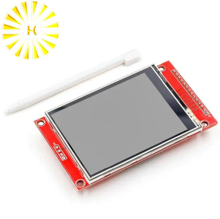 

240x320 2.8" SPI TFT LCD Touch Panel Serial Port Module With PBC ILI9341 2.8 Inch SPI Serial White LED Display Connector