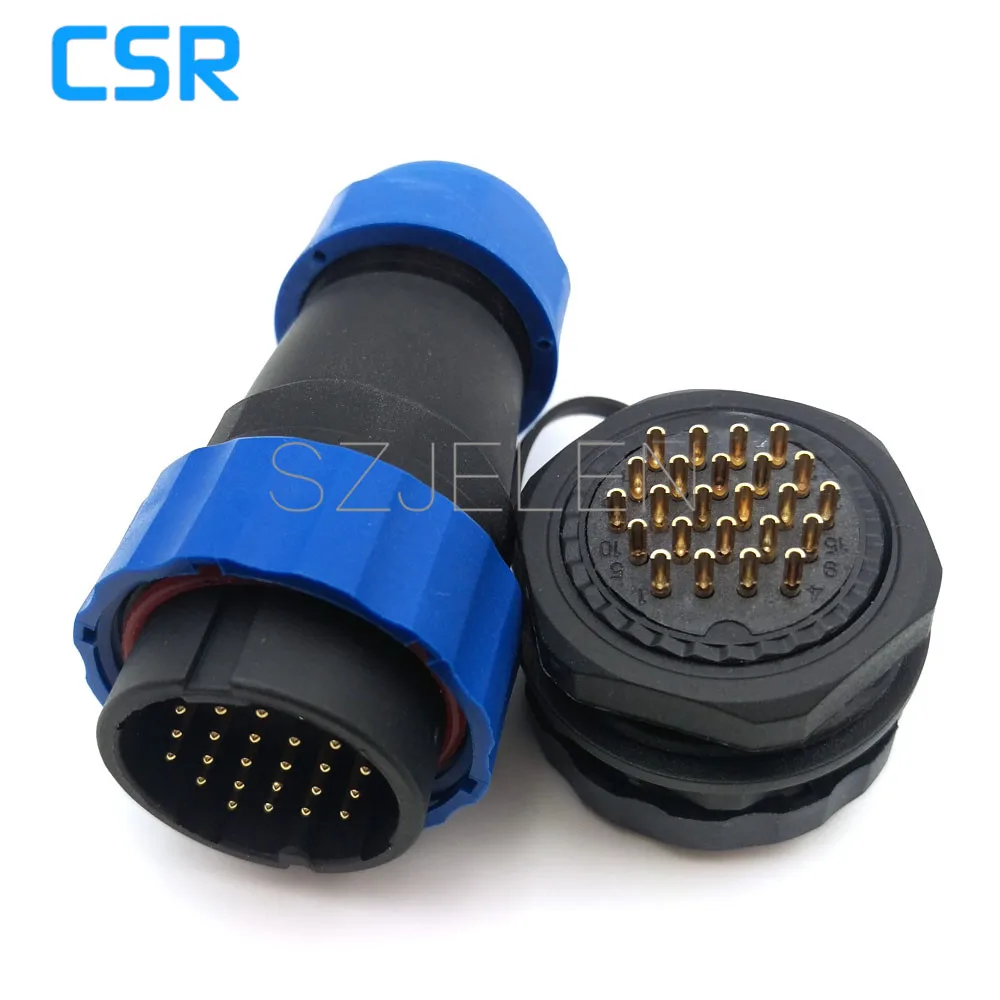 SD28TP-ZM, 24 Pin Waterproof And Dustproof Connectors ,IP67, Industrial Power Wire Connector, 24 Pin Automotive Connectors