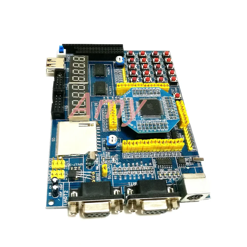 ATMEGA128 development board test board supports SD card TFT color LCD stepper motor Infrared Specials