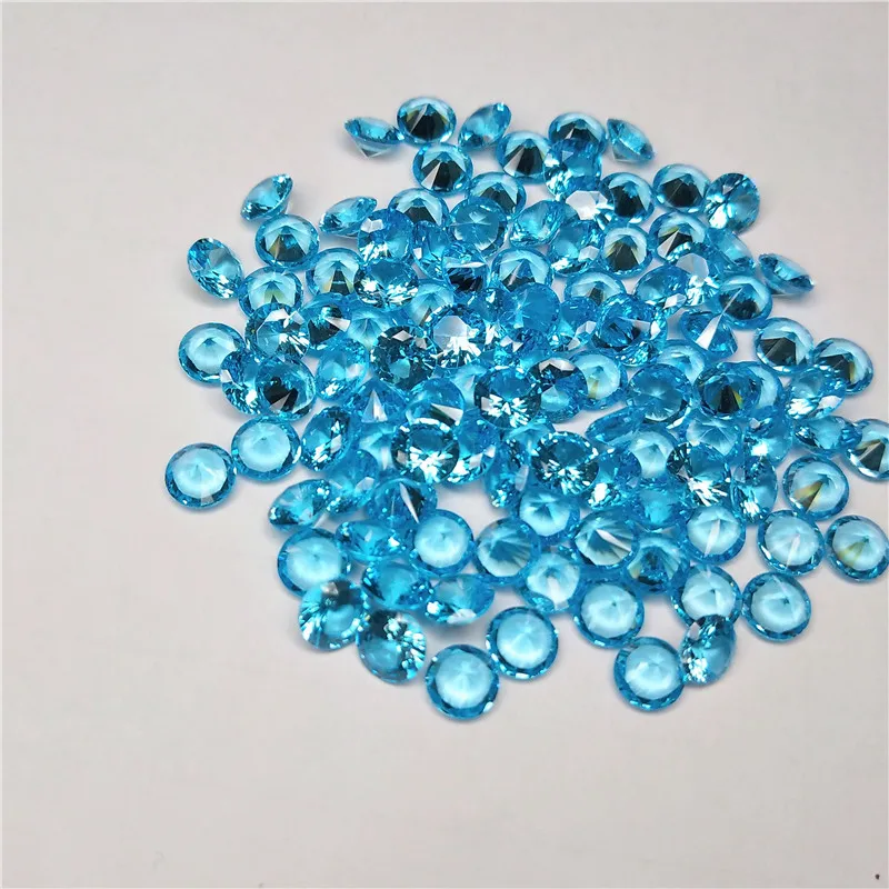 3-10mm AAAAA CZ & Nano & Spinel Gemstone Round Cut Cubic Zirconia Stones Factory Wholesale  for Jewelry Hairpin Watches Making