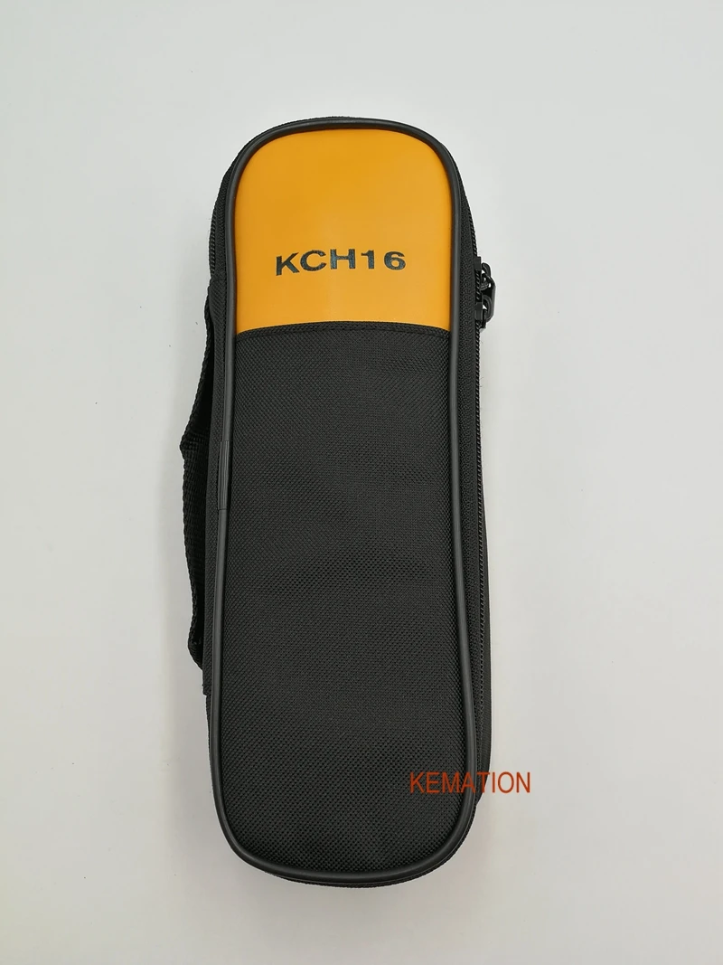 KCH16 Carry Soft Zipper Bag for F302  F31 F342 F321 T5 Series F373 F374 Temperaturehumidity Indicator F971 T770 Clamp Meter