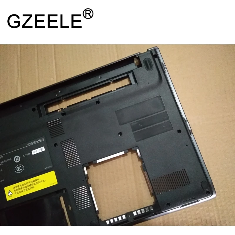 GZEELE Laptop Bottom base Case For SONY Vaio SVE14AE13L SVE14A2X1EH SVE14AA12T 14