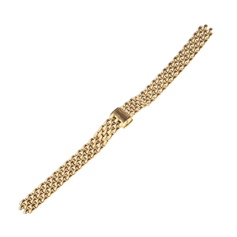 Imagem -03 - Wentula Pulseira para Mulheres Tissot Lovely T058009 Banda Sólida de Aço Inoxidável Bandas de Relógio de Mulher 10 mm