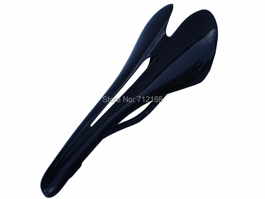 SD-001 :  Carbon Glossy Cycling MTB Road Mountain Cyclocross Bike Seat Saddle