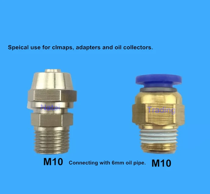 

oil return connector for common rail injector nozzle clamps adapters and oil collectors, quick fit for diesel injectors repair