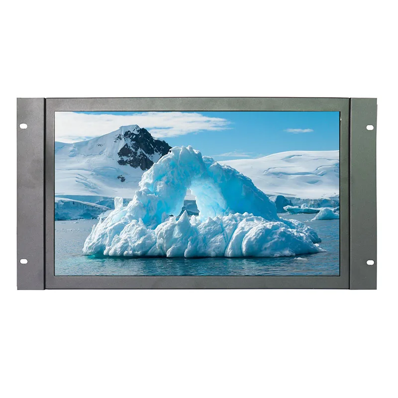 ZHIXIANDA 17.3 Inch 1920*1080 Open Frame Industrial Capacitive Touch Screen Monitor with VGA HDMI USB Speakers