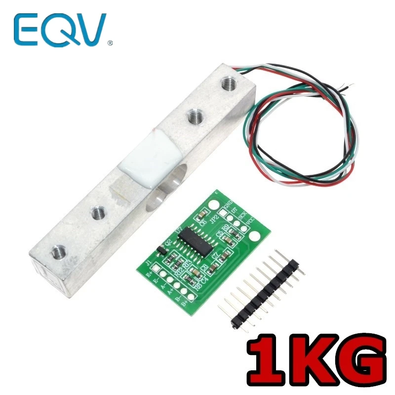 Digital Load Cell Weight Sensor 1KG Portable Electronic Kitchen Scale + HX711 Weighing Sensors Ad Module