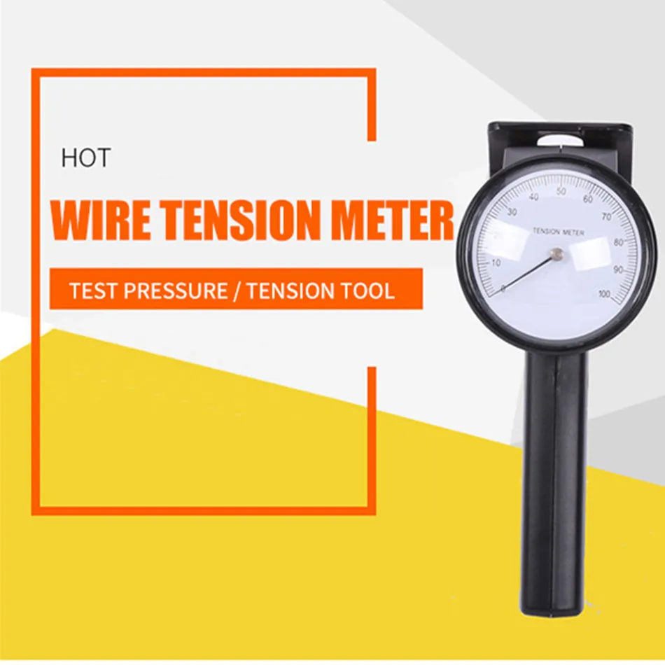 T-101-10 Copper Wire Tension Meter Pointer Equipped With Three Pulleys