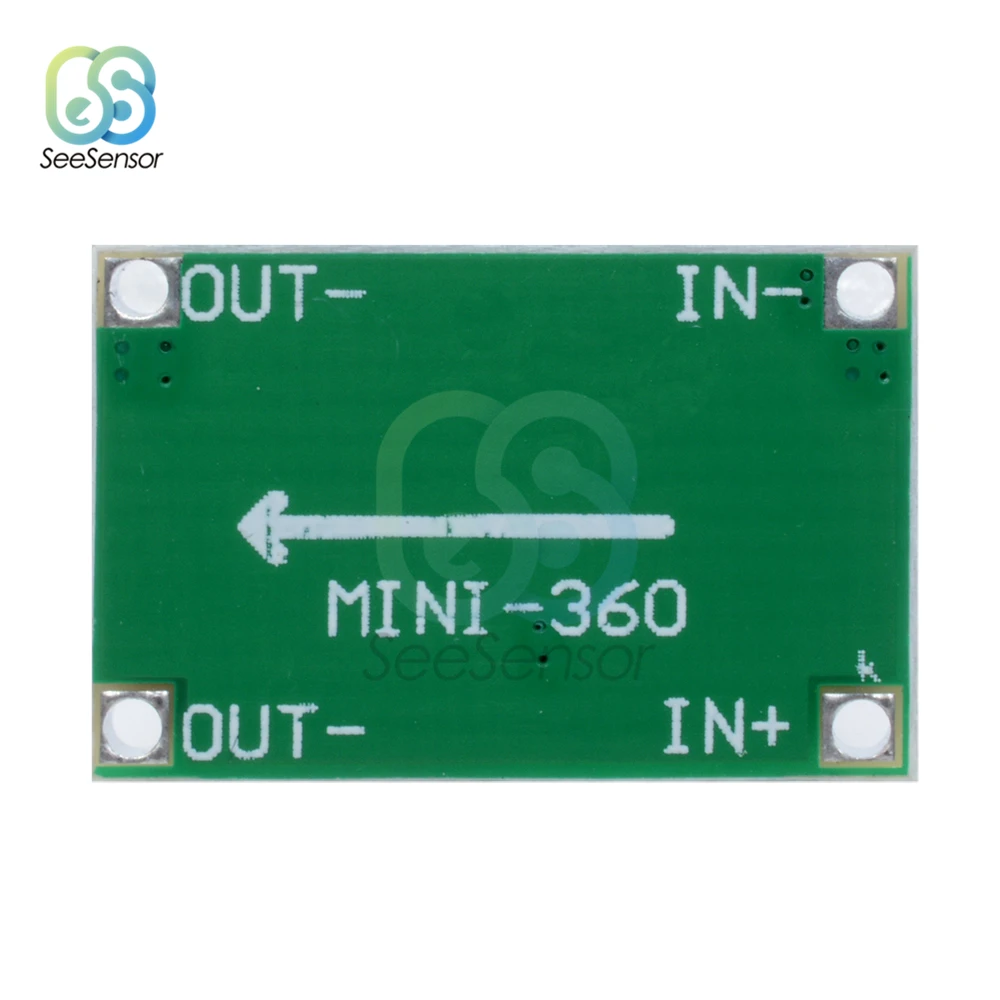 Mini 360 DC-DC HM Buck Converter Non-isolated Adjustable Step Down Power Supply Module 4.75-23V to 1-17V 340KHz