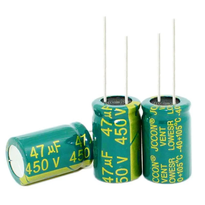 

50pcs~500pcs/lot 47UF 450V 450V 47UF high-frequency crystal Electrolytic Capacitor 16mm X25mm best quality New origina