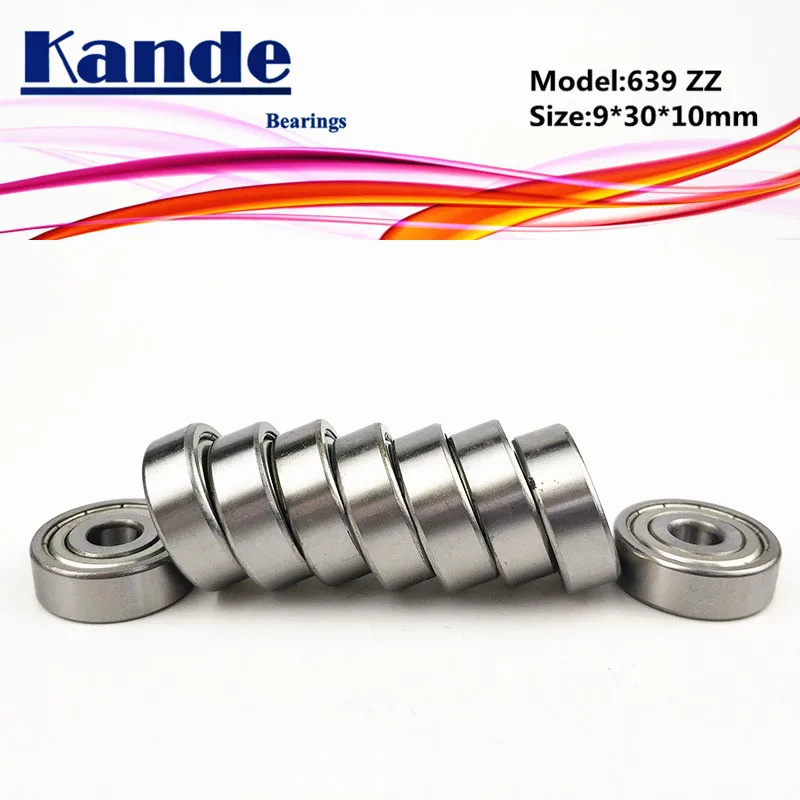 

639ZZ ABEC-1 ABEC-3 ABEC-5 639ZZ Miniature Deep Groove 639 Ball Bearing 9x30x10mm 639-2Z