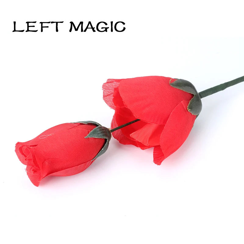 Rose Splitting Magic Tricks One Flower To Two  Magic Props  Professional Street Magician Trick Illusion Satge Close Up Magic Toy