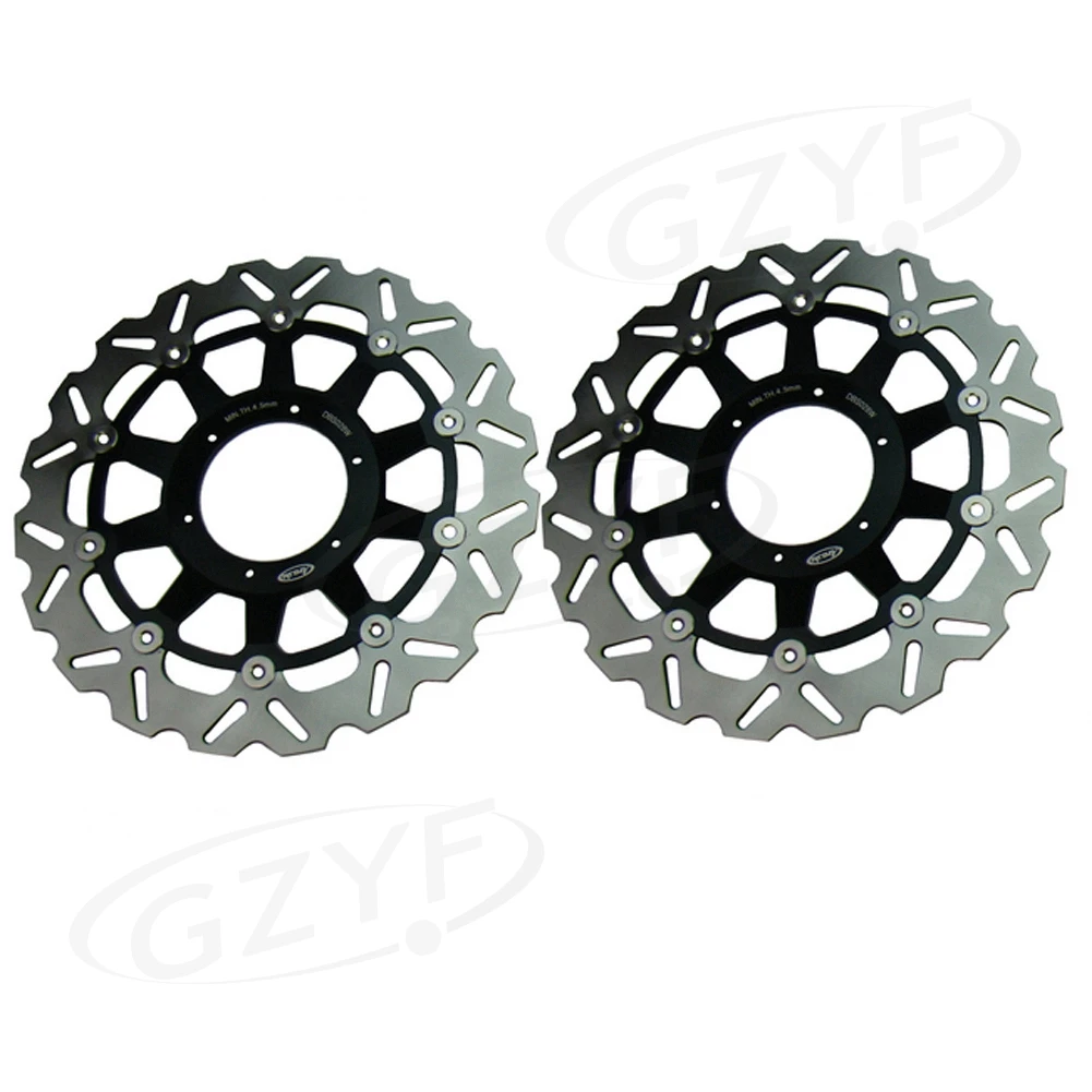 For Honda CBR954RR 2002-2003 & CBR929RR 2000-2001 Front Brake Disc Rotors Disks Motorbike Parts Accessories Left + Right 2PCS