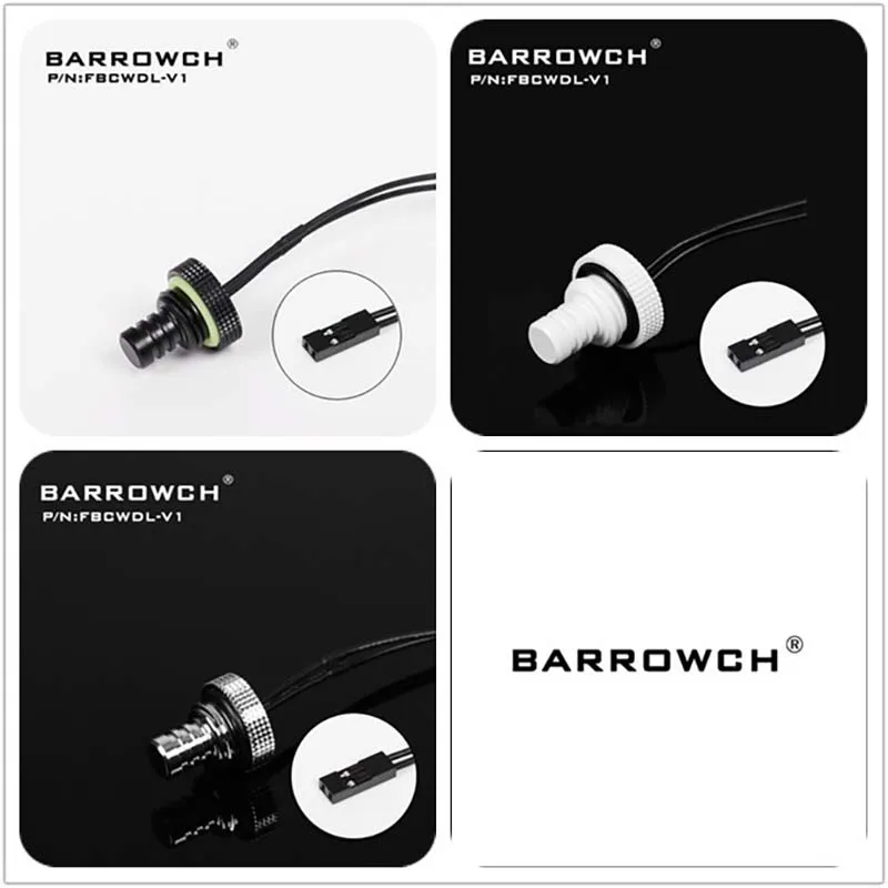 Barrowch FBCWDL-V1,10K Temperature,Sensor Stop Fitting(lengthened),for water cooler building gadget