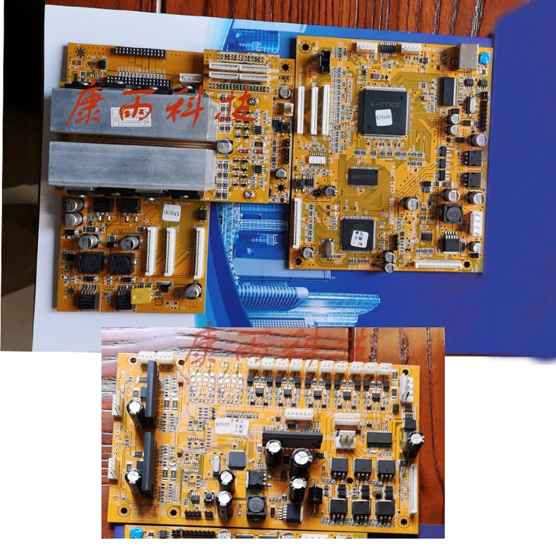 

Old machine dx5 dx7 head machine Upgrade XP600 head single head boards carriage board main board for inkjet printer