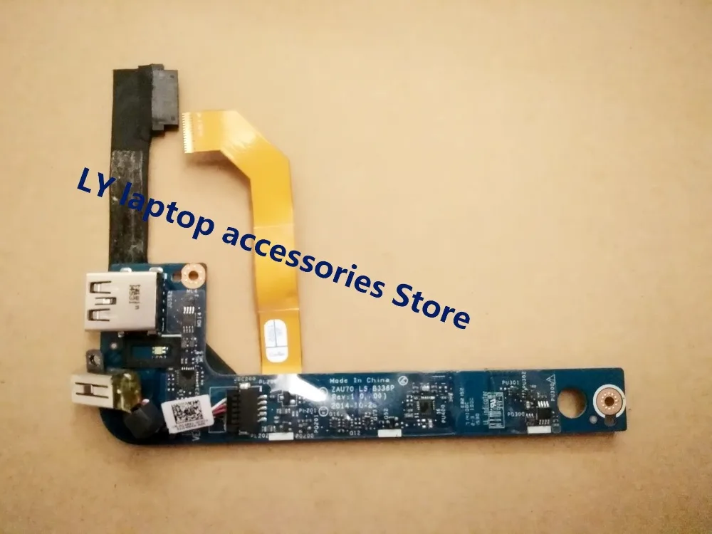 USB-плата для DELL Latitude 7350, плата питания, кабель-адаптер, LS-B336P 70 LF-B335P DC020020F00 A14891