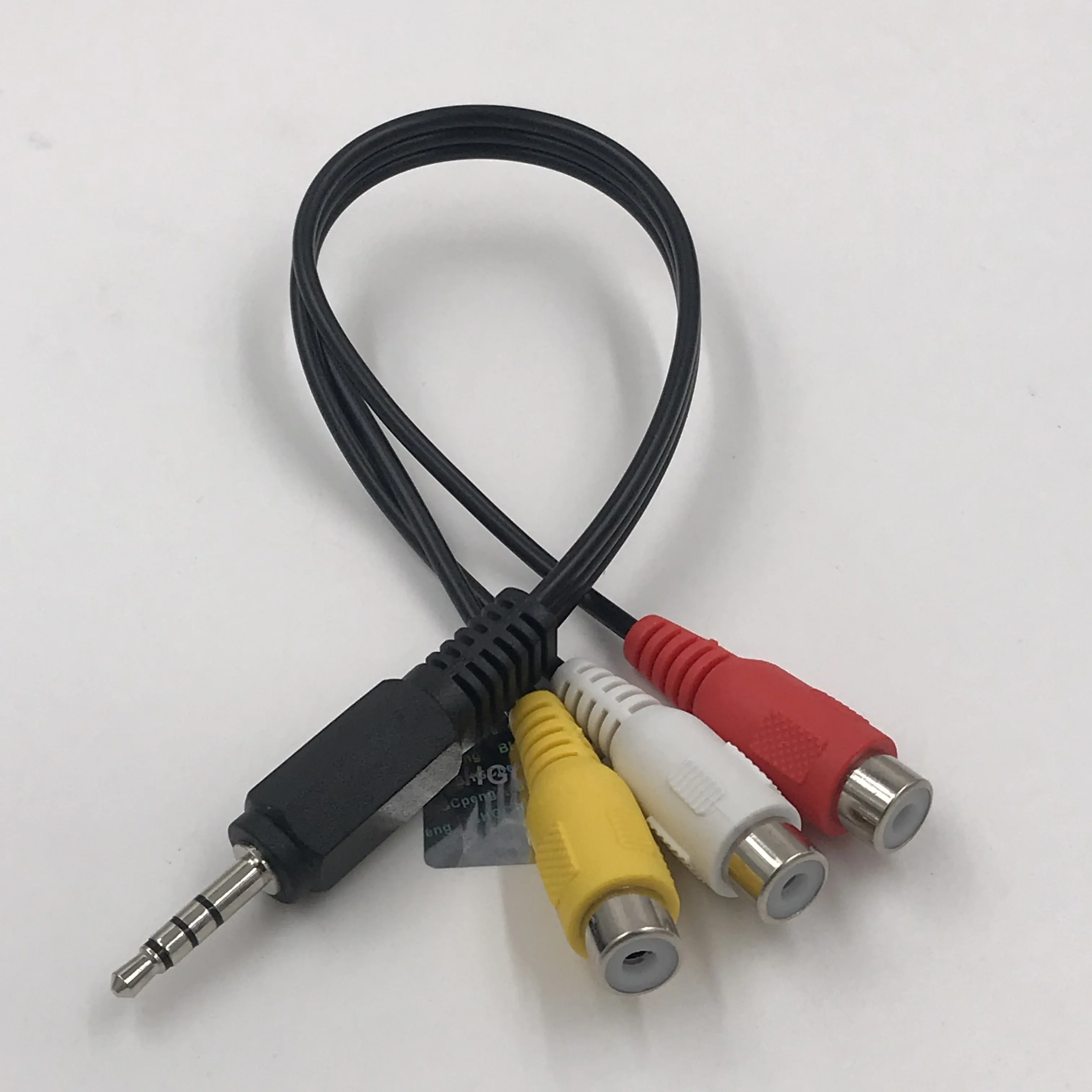 3.5Mm Male To 3 Rca… - image